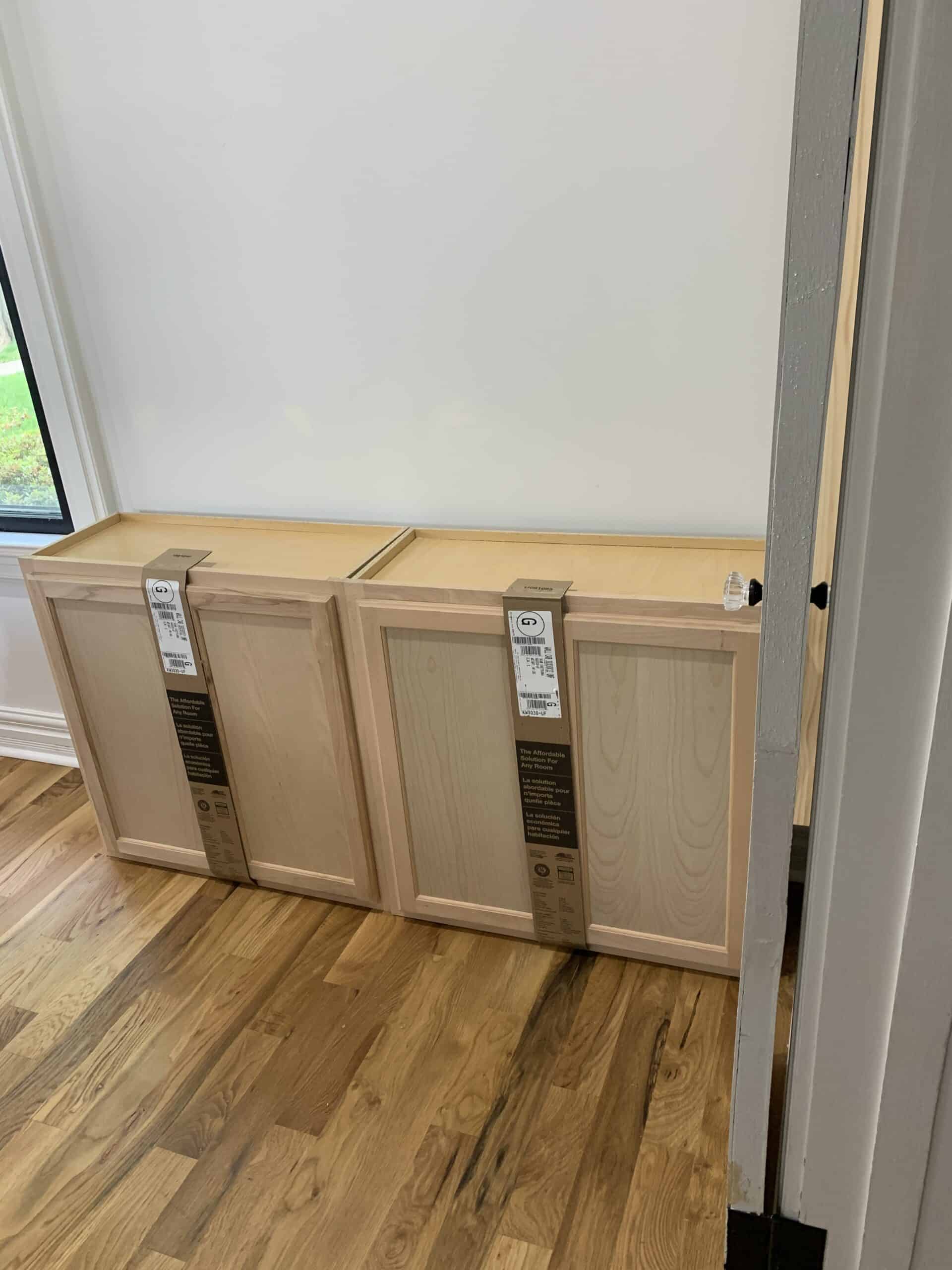 DIY Built in from Stock arinsolangeathome