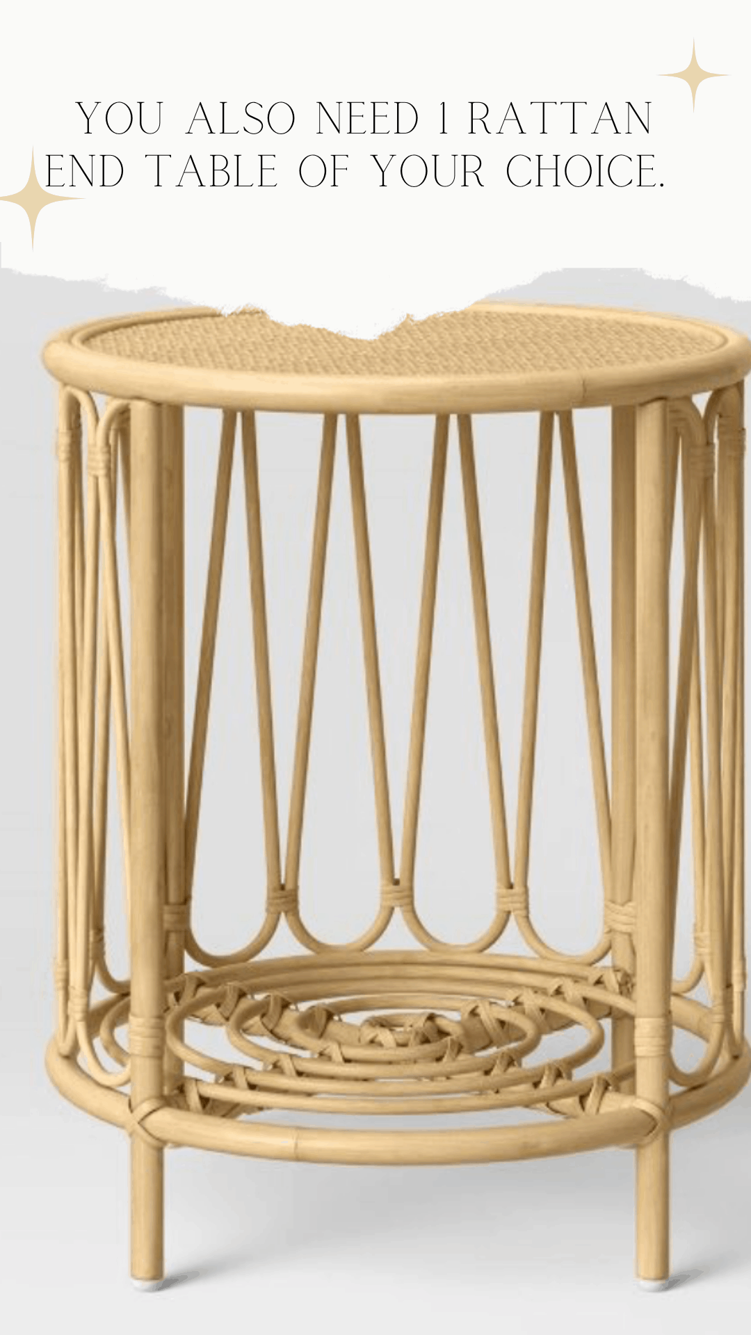 DIY Rattan Kids Table arinsolangeathome