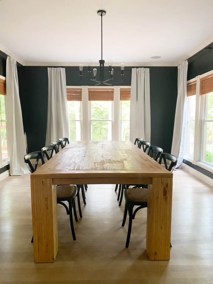 Large DIY dining table