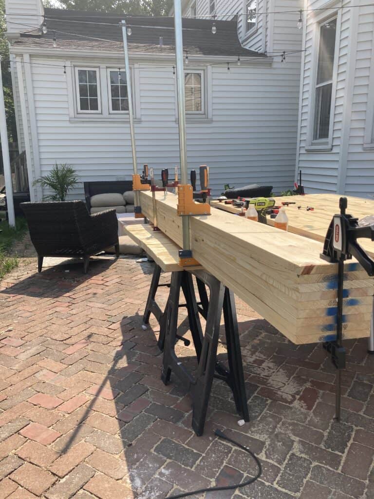 building legs for a DIY Table 