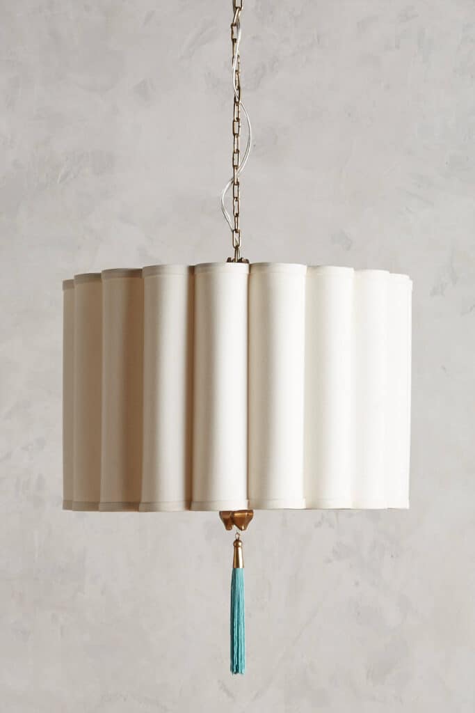 Fluted light fixture 