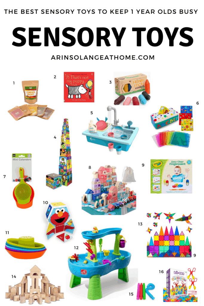 Sensory Activities for 14 Month old