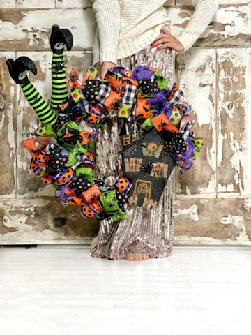 Traditional Halloween Wreath 