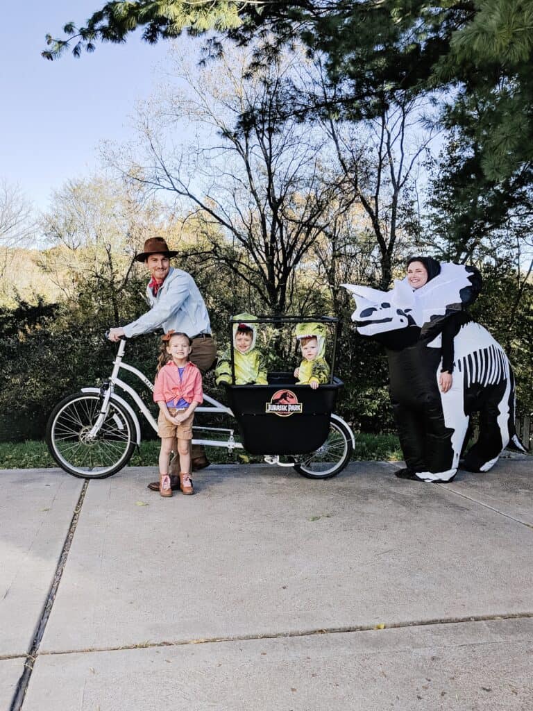 Jurassic Park Family Halloween Costume 