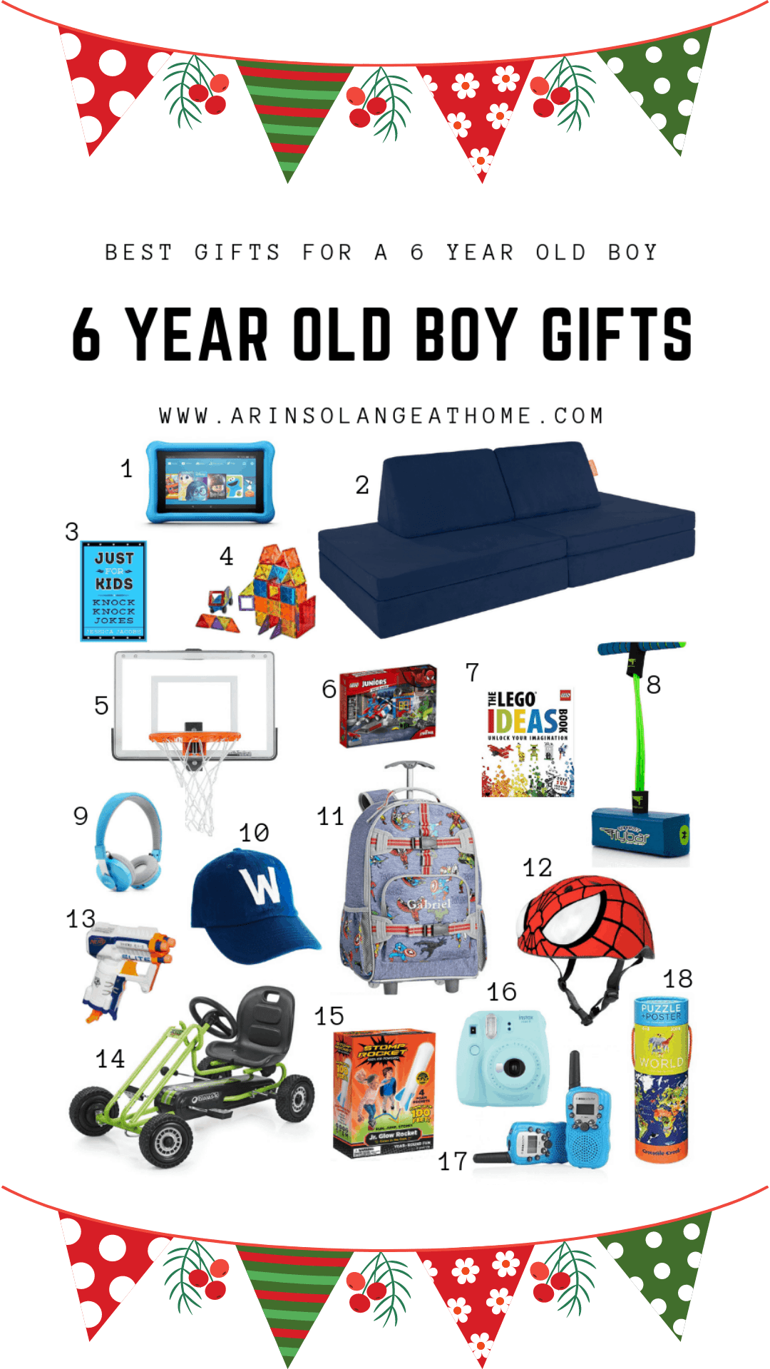 6 Year Old Boy Gift Guide - arinsolangeathome