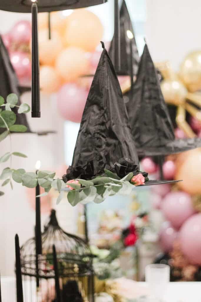 hanging witch hats