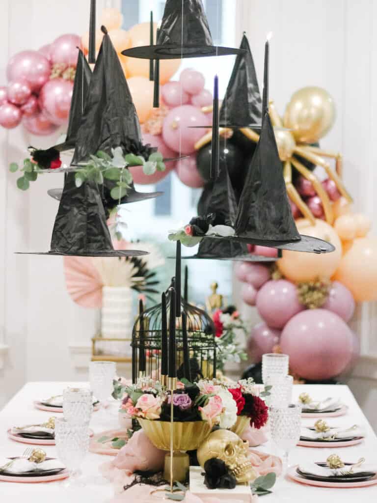 Halloween Party Tablescape 