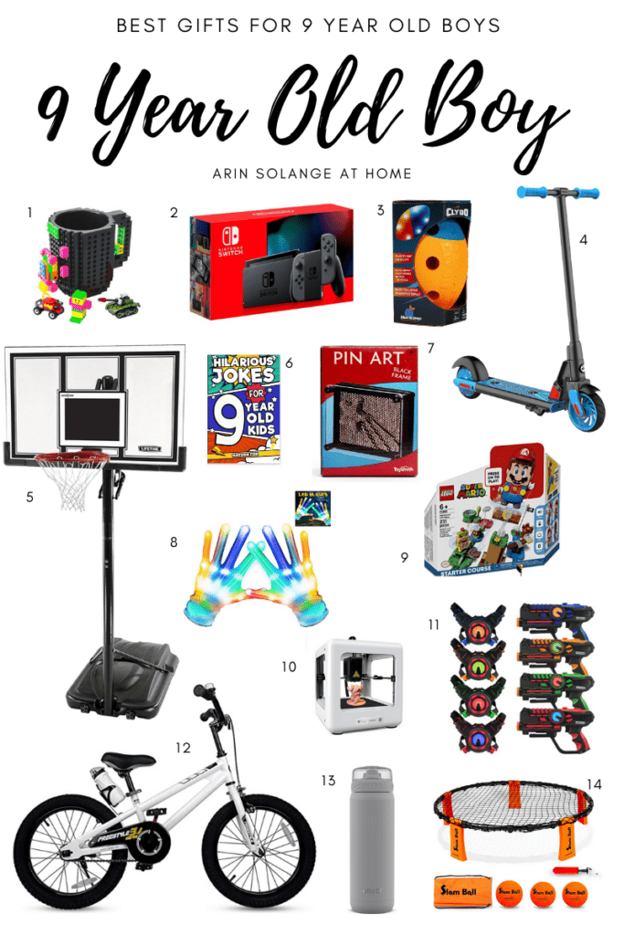 gifts for 9 year old boys