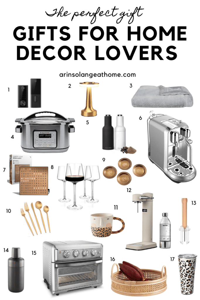 gifts for home decor lovers