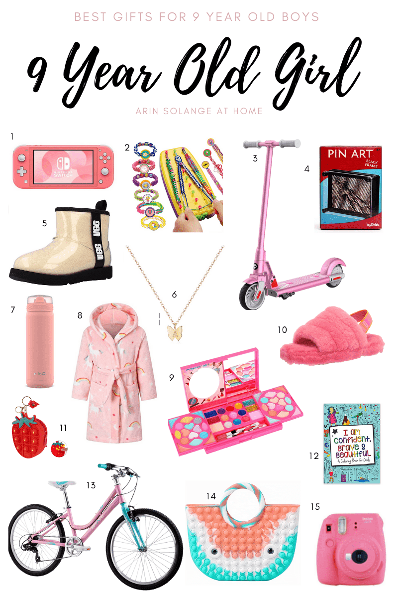 The Best Gifts for 9 Year Old Girls arinsolangeathome