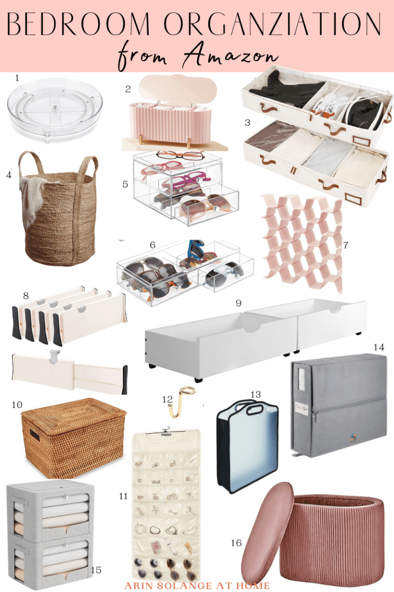 The Best Bedroom Organization Ideas - arinsolangeathome