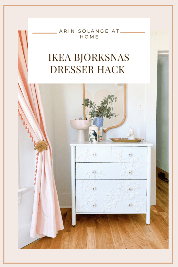 IKEA Bjorksnas Dresser Hack 