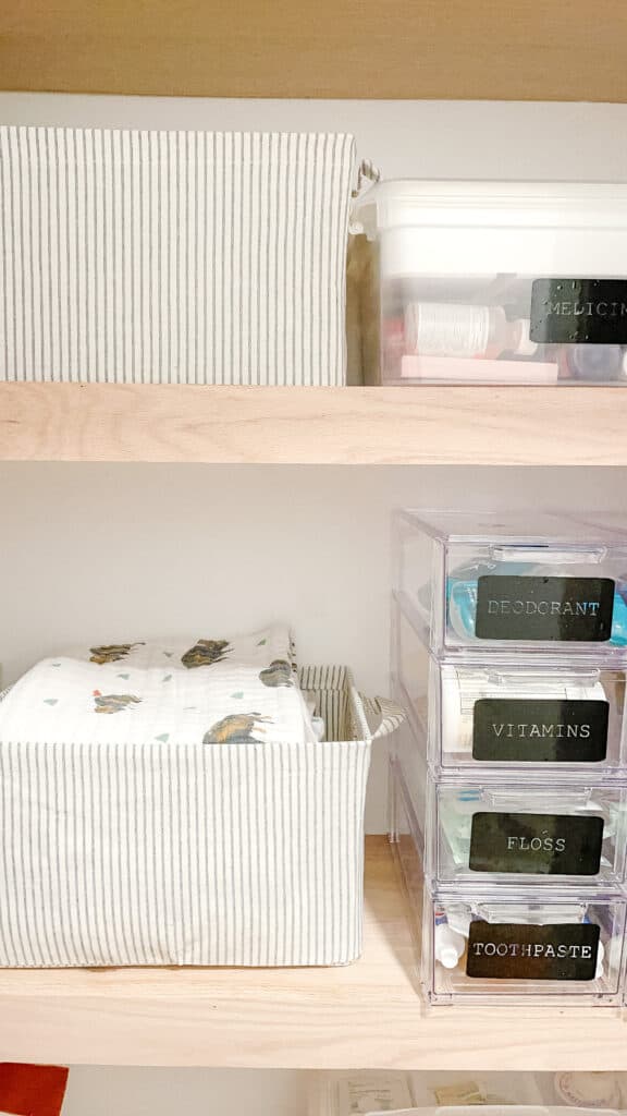 How To Organize A Linen Closet & Maximize Space - A Pretty Fix