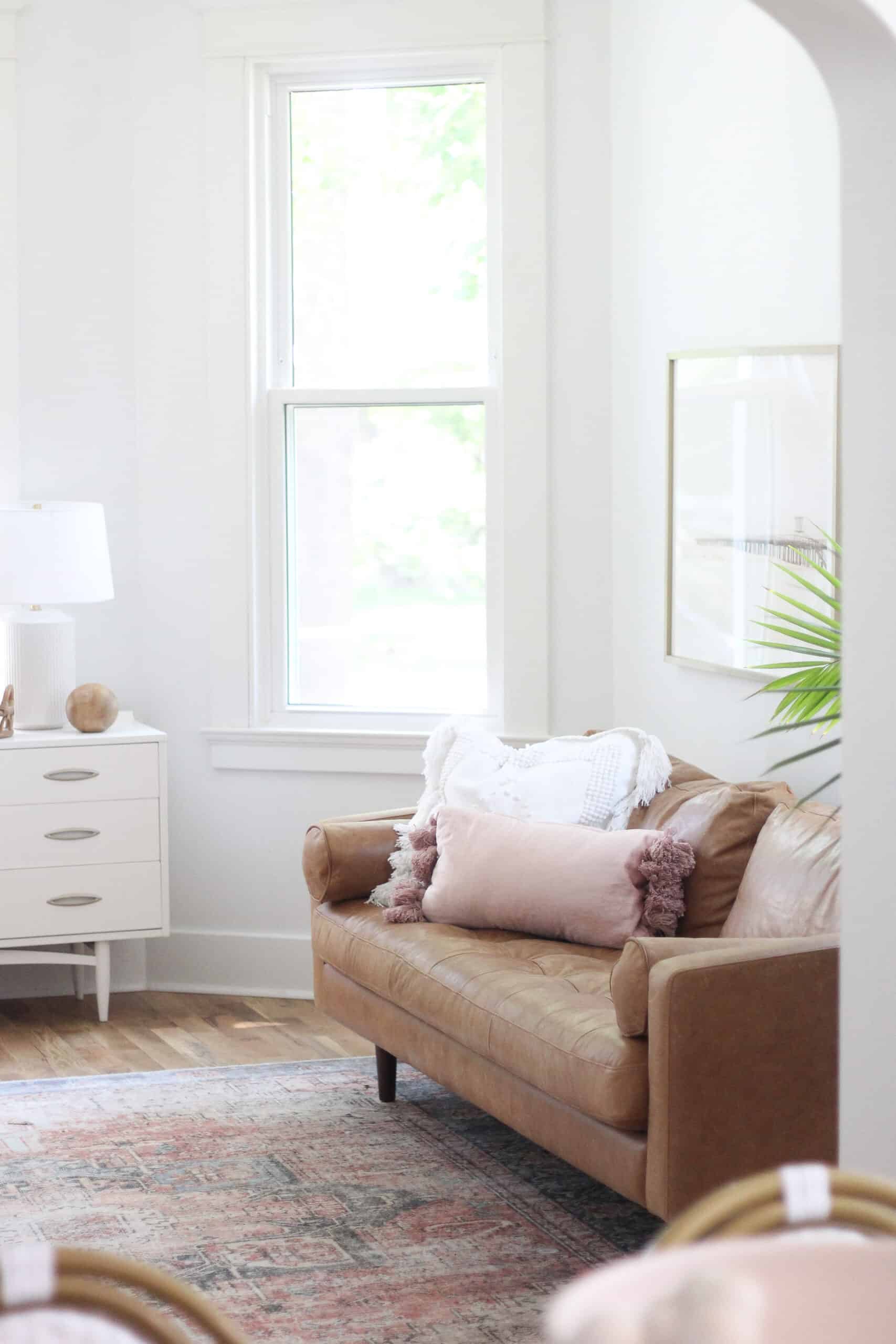 Poly and Bark Napa Sofa Review from a Mom of Four arinsolangeathome