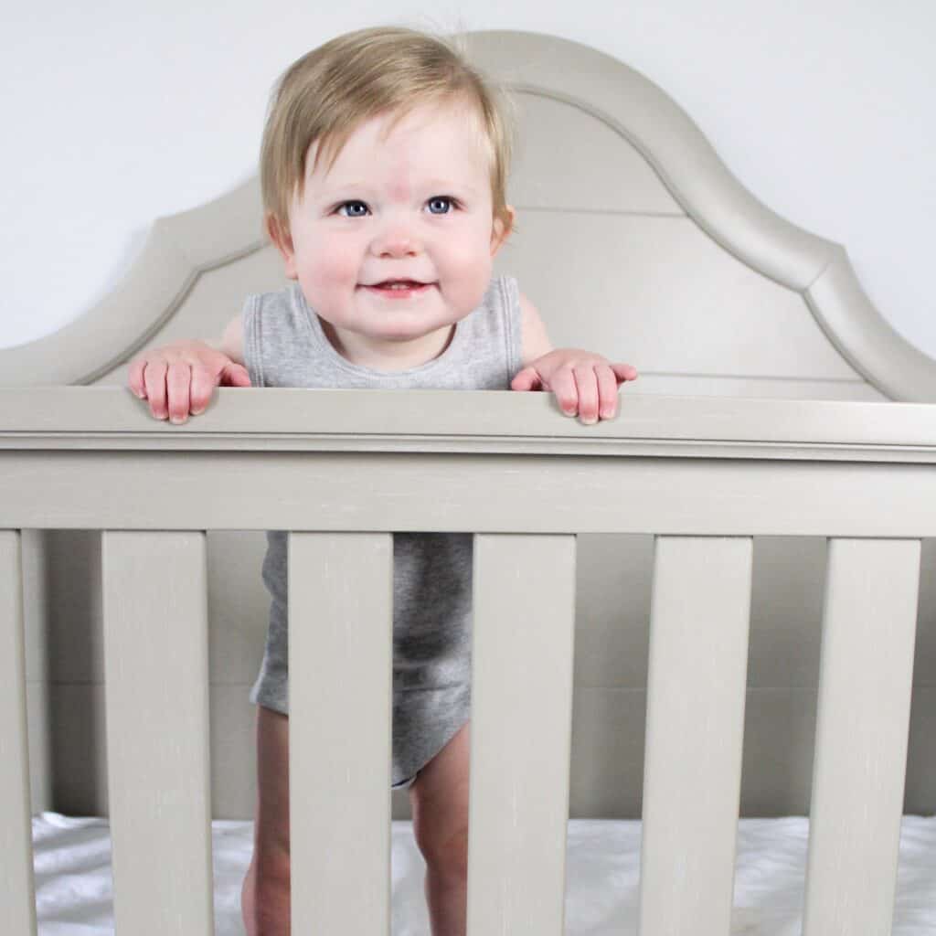 baby in crib