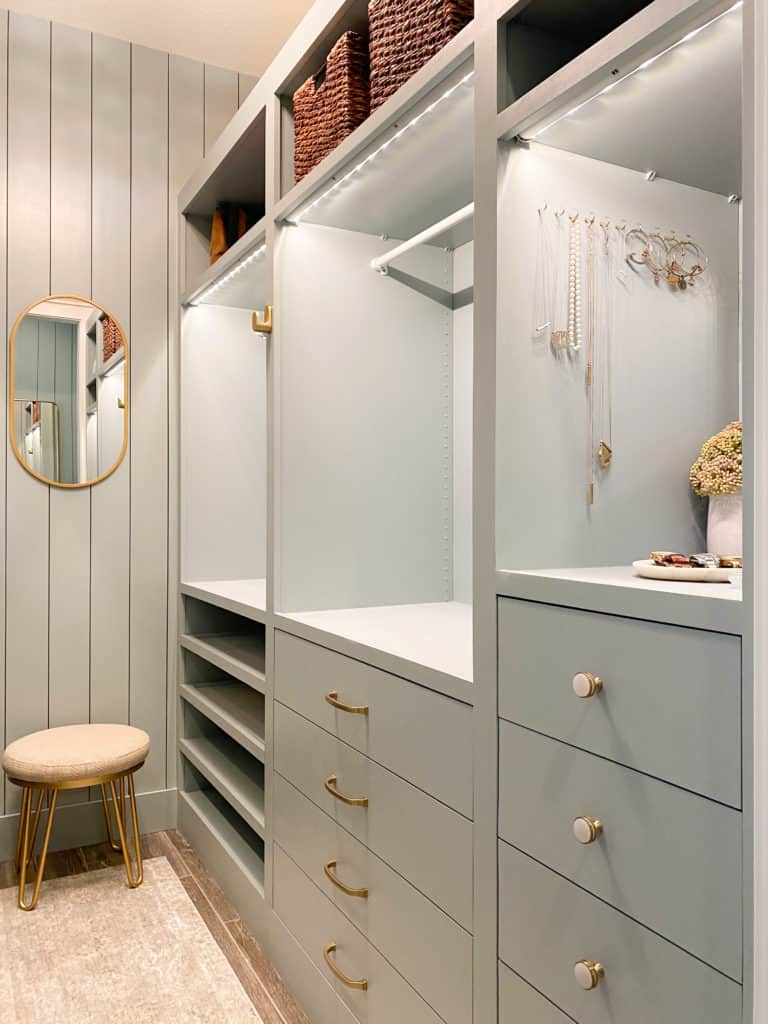 ikea hack walk in closet