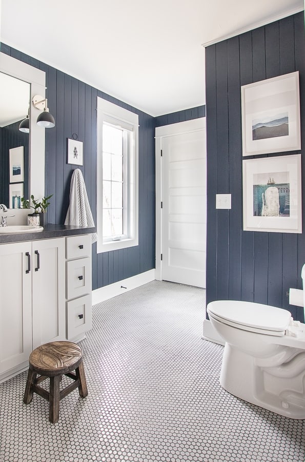 blue bathroom idea