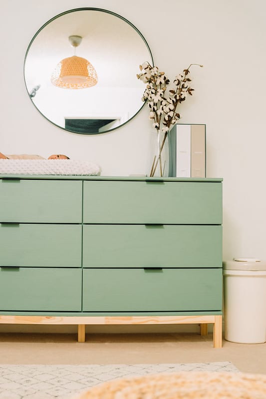 Ikea nursery outlet chest of drawers