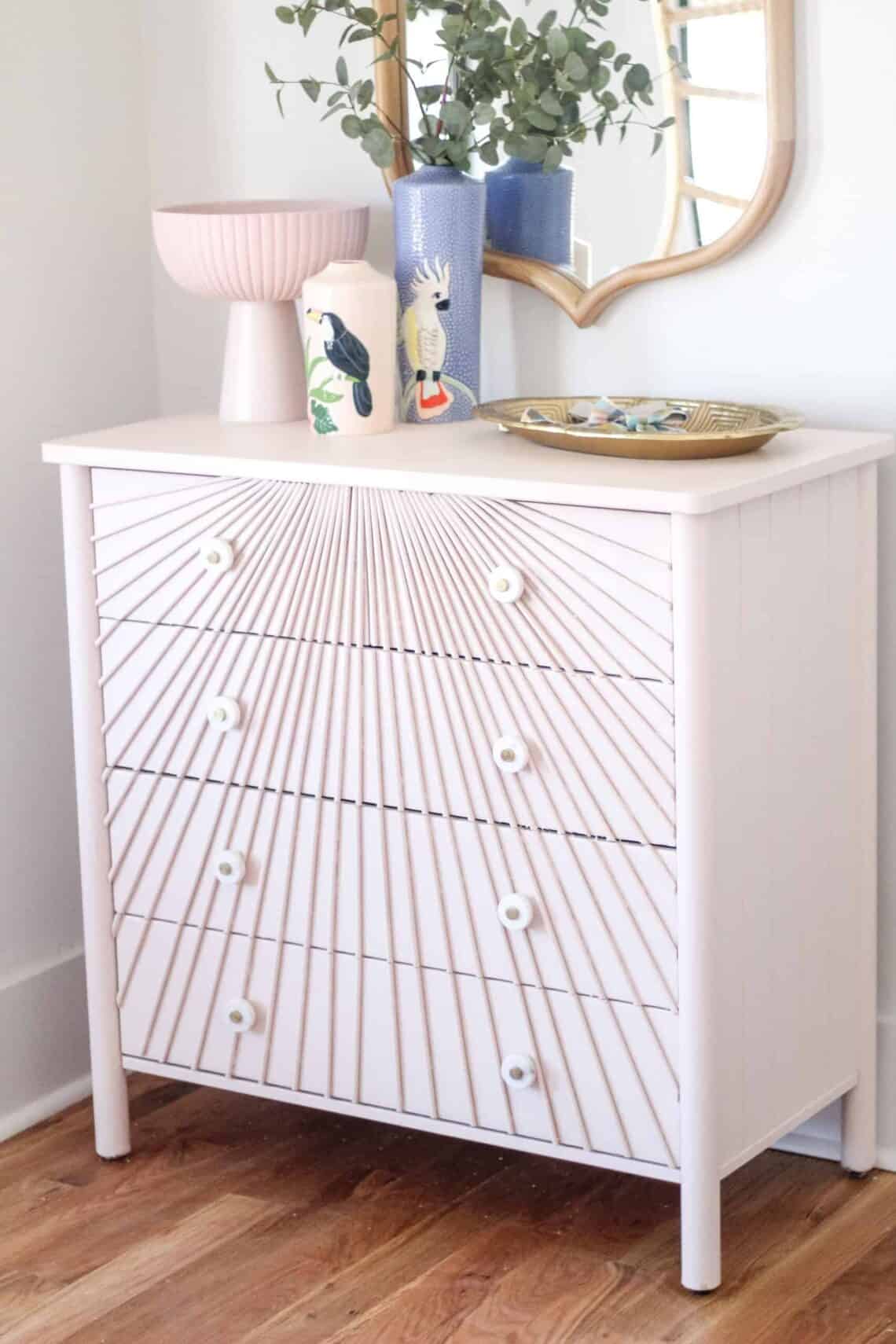 Your Dream Baby Nursery The Best IKEA Dresser For Nursery   Diy Dowel Ikea Dresser Hack  1140x1710 