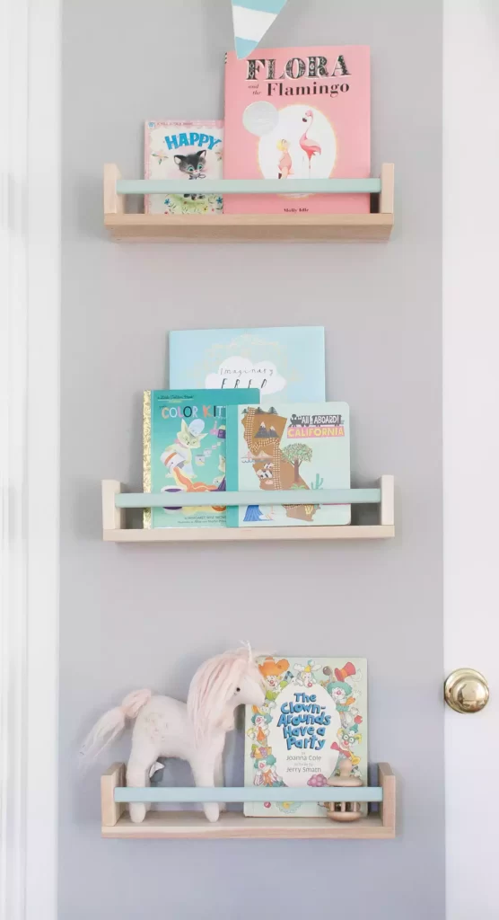 Ikea shelves best sale for nursery