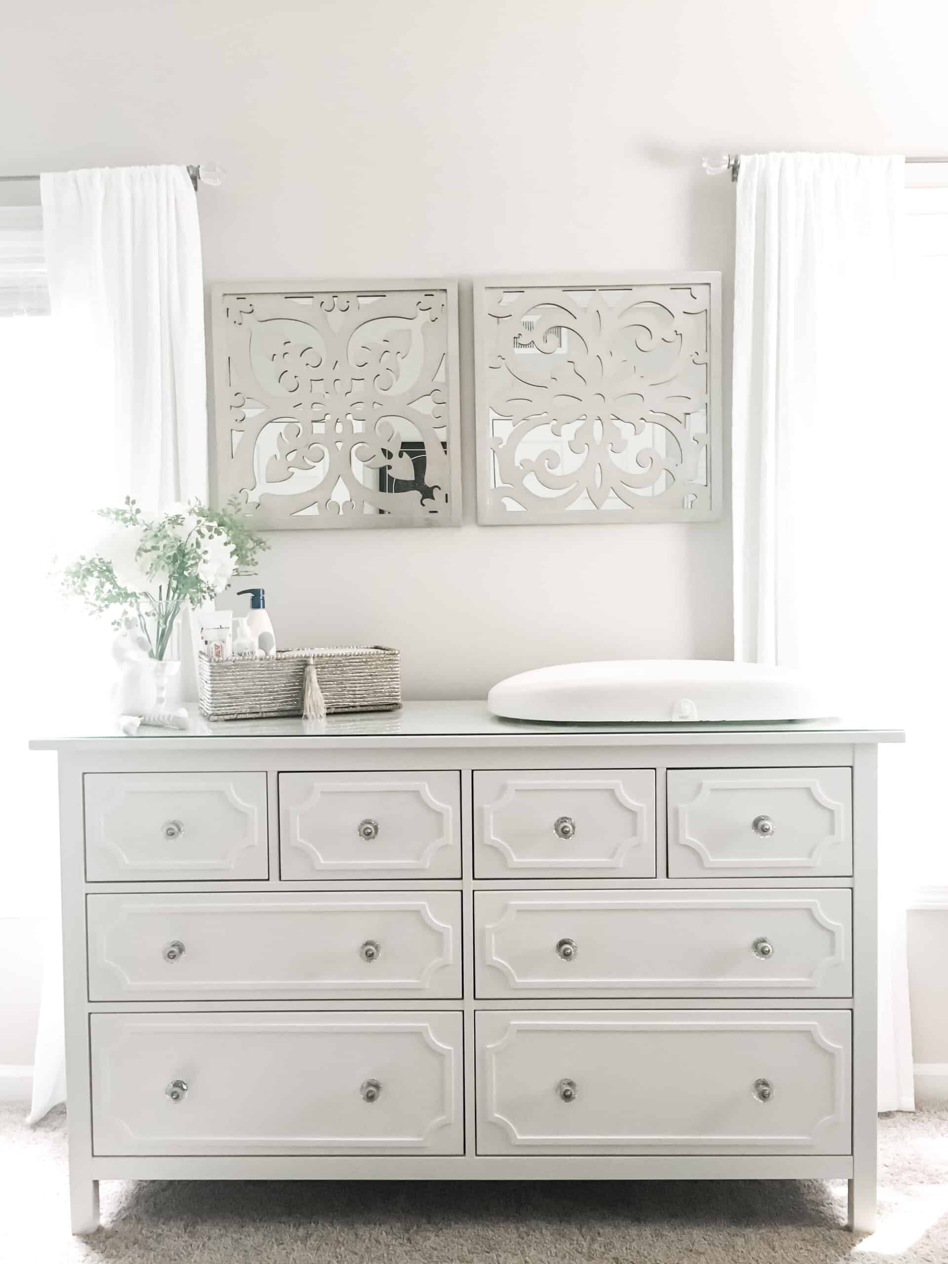 Your Dream Baby Nursery The Best IKEA Dresser For Nursery   Hemnes Dresser Hack  Scaled 