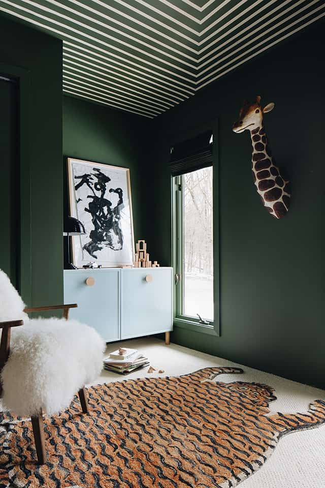 bold green nursery