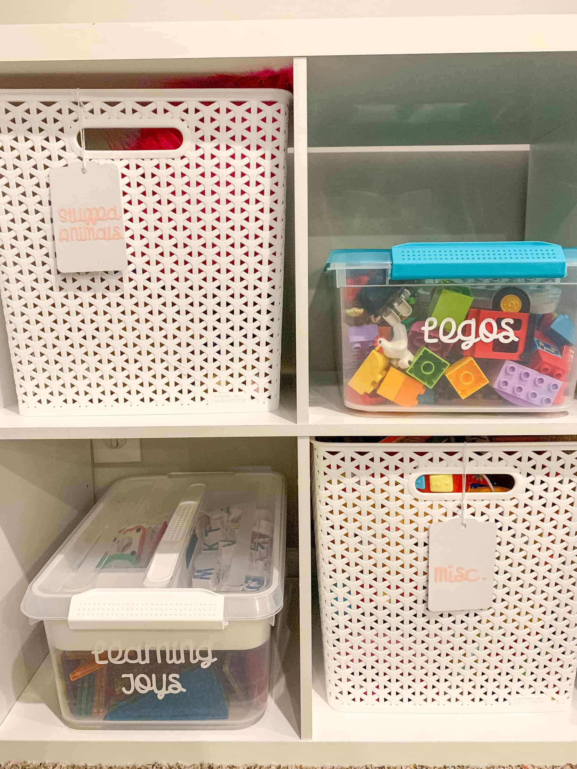 Color-Coded Labels For Lego Storage - The Organized Mama