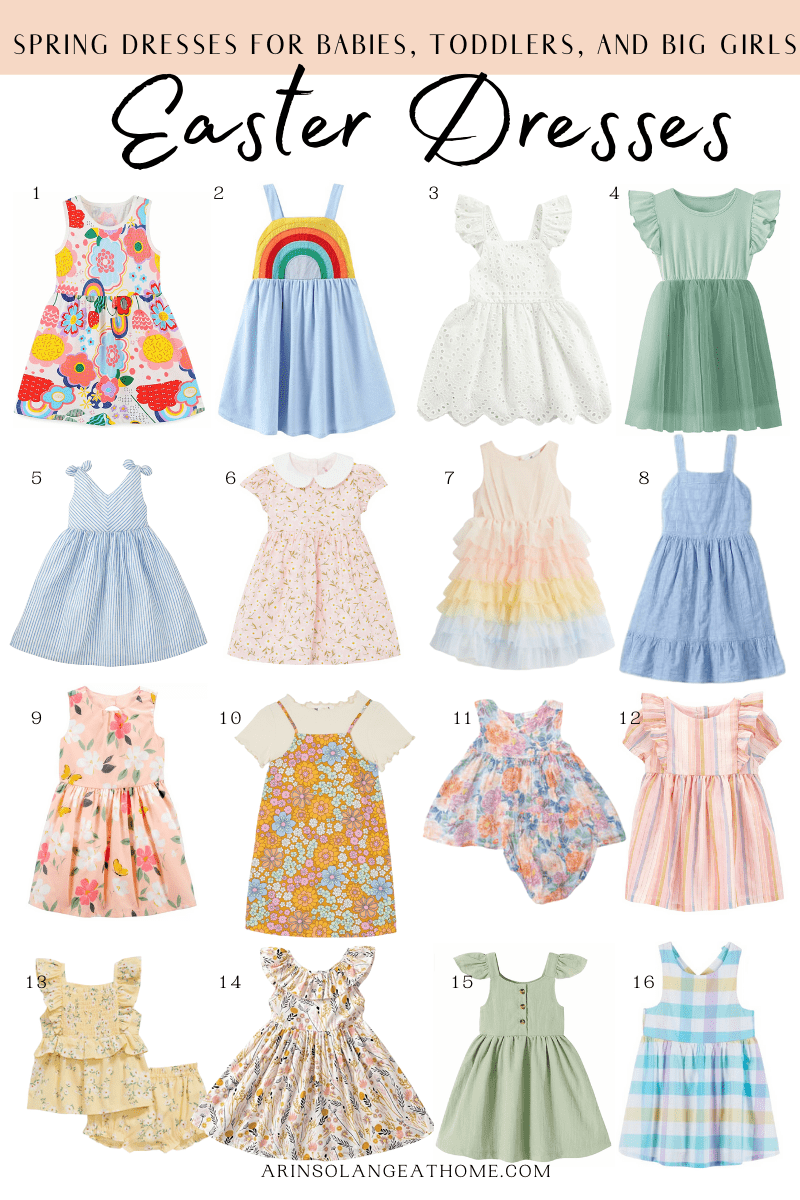 Classic Easter Dresses for Girls