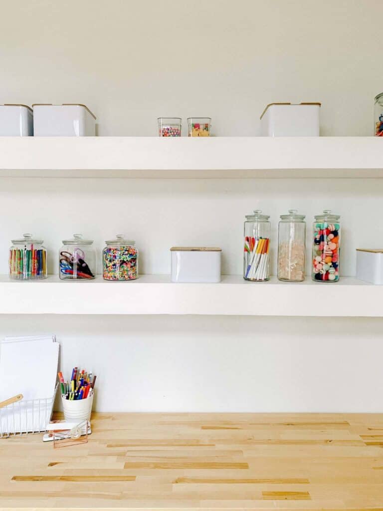 diy floating shelves