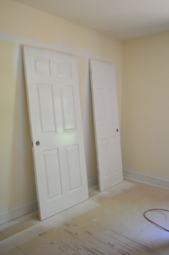 white doors