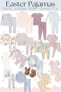 easter kid pjs