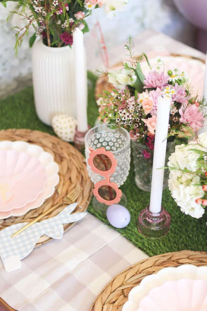 Kids Easter Party Table 