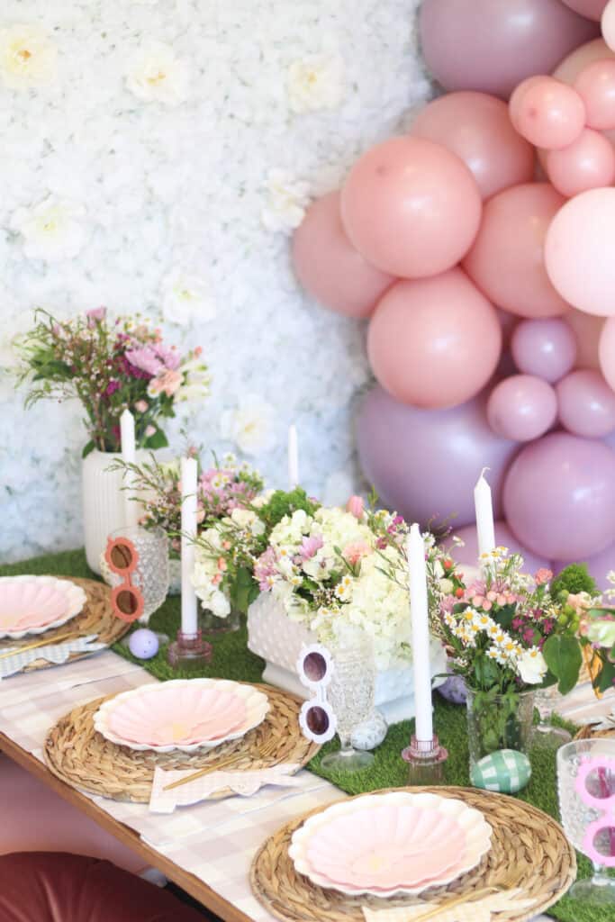 Gorgeous kids Easter Party table 