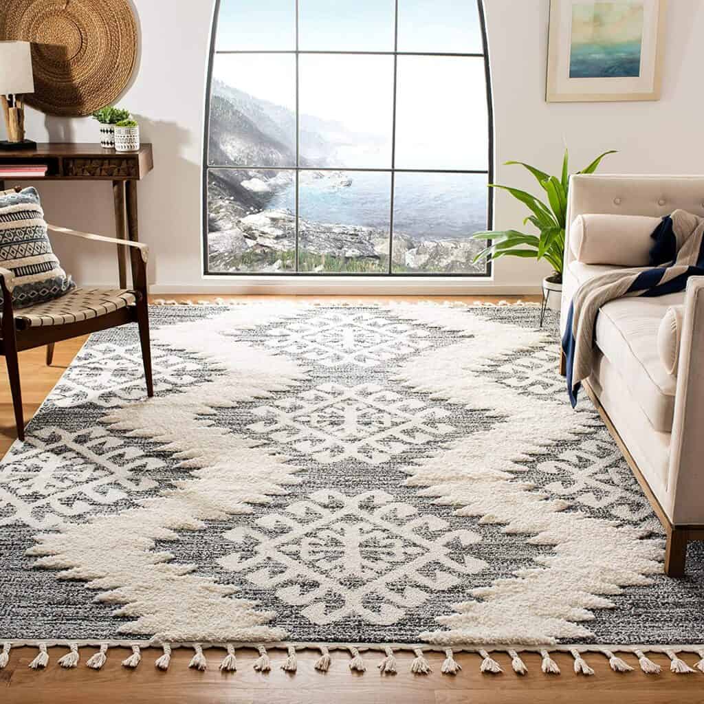 Farmhouse Dining Room  Dining rug, Dining table rug, Persian rug living  room