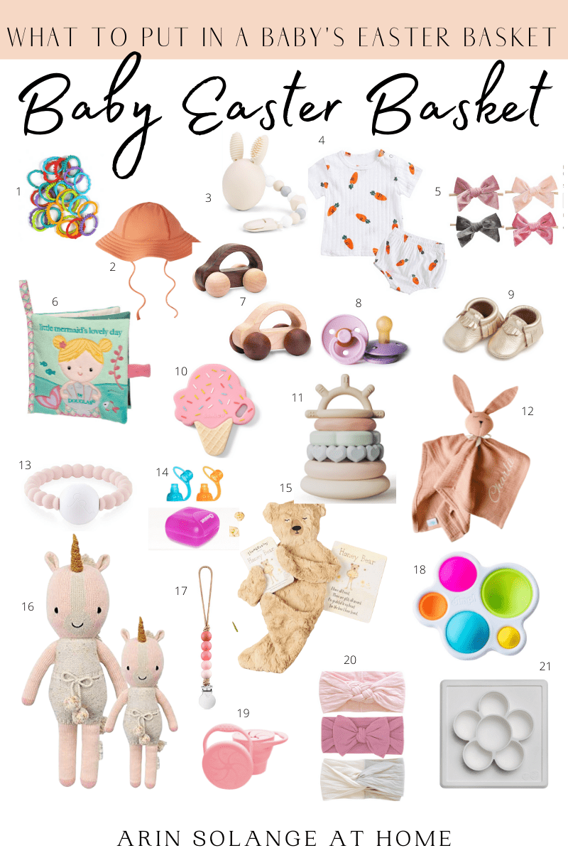 baby easter basket ideas