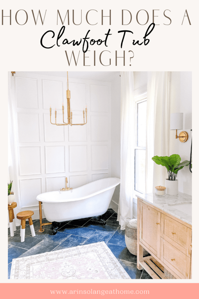 how much do bathtubs weigh