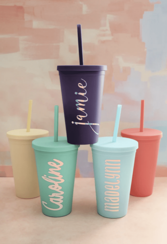 Cricut Disney Character Cups : Cricut Joy Tumblers & How To Layer Vinyl  Perfectly Every Time! 