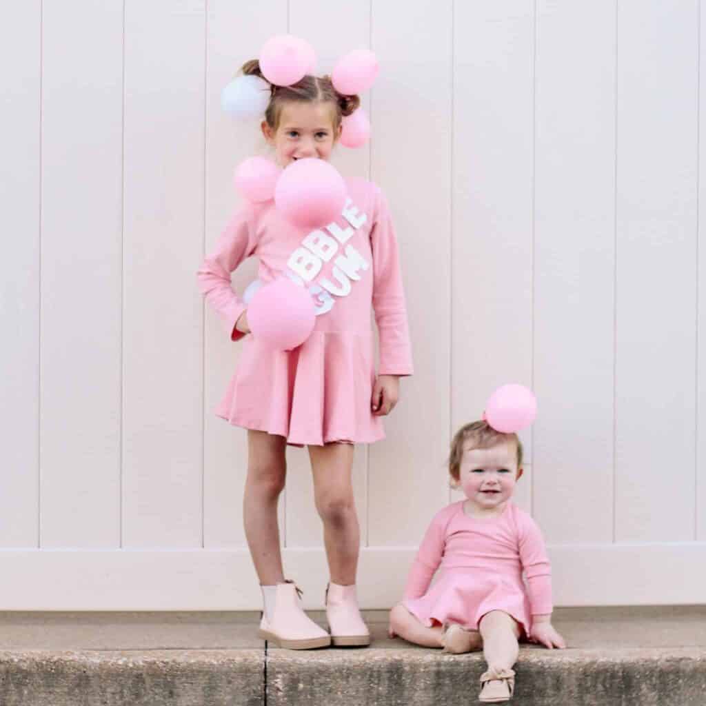 bubblegum halloween costume with cricut