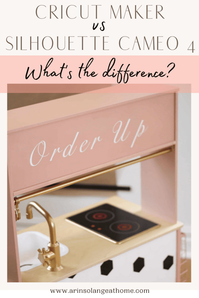 Cricut Maker vs. Cameo 4 : Which Is Right For You? - arinsolangeathome