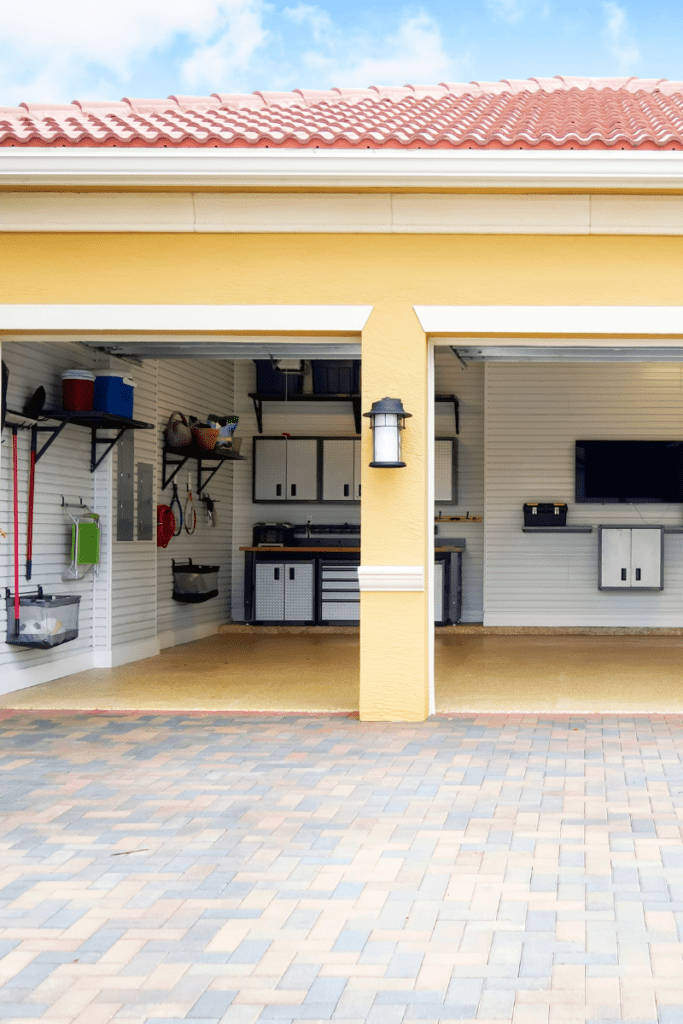 organized garage