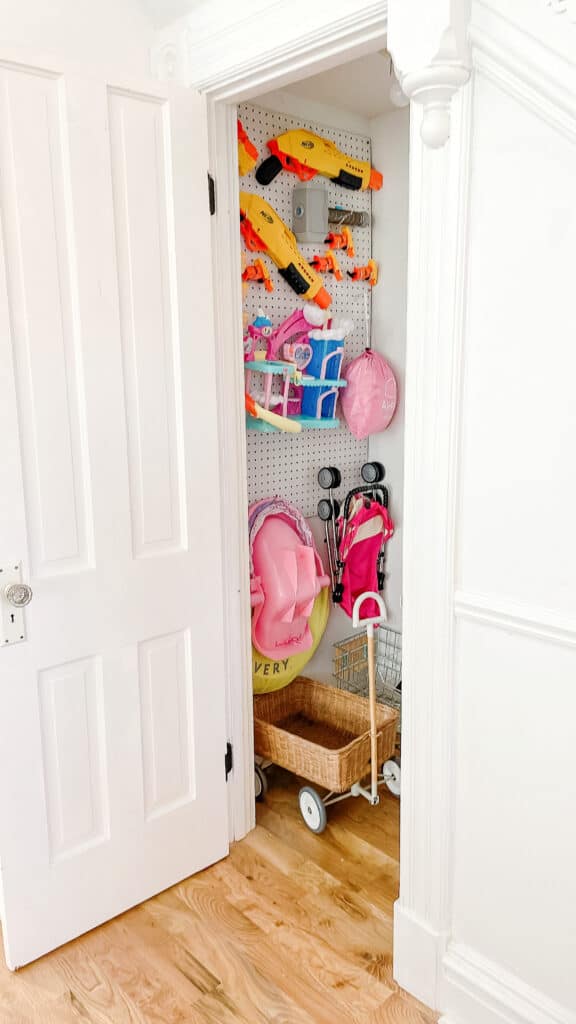 pegboard organizer