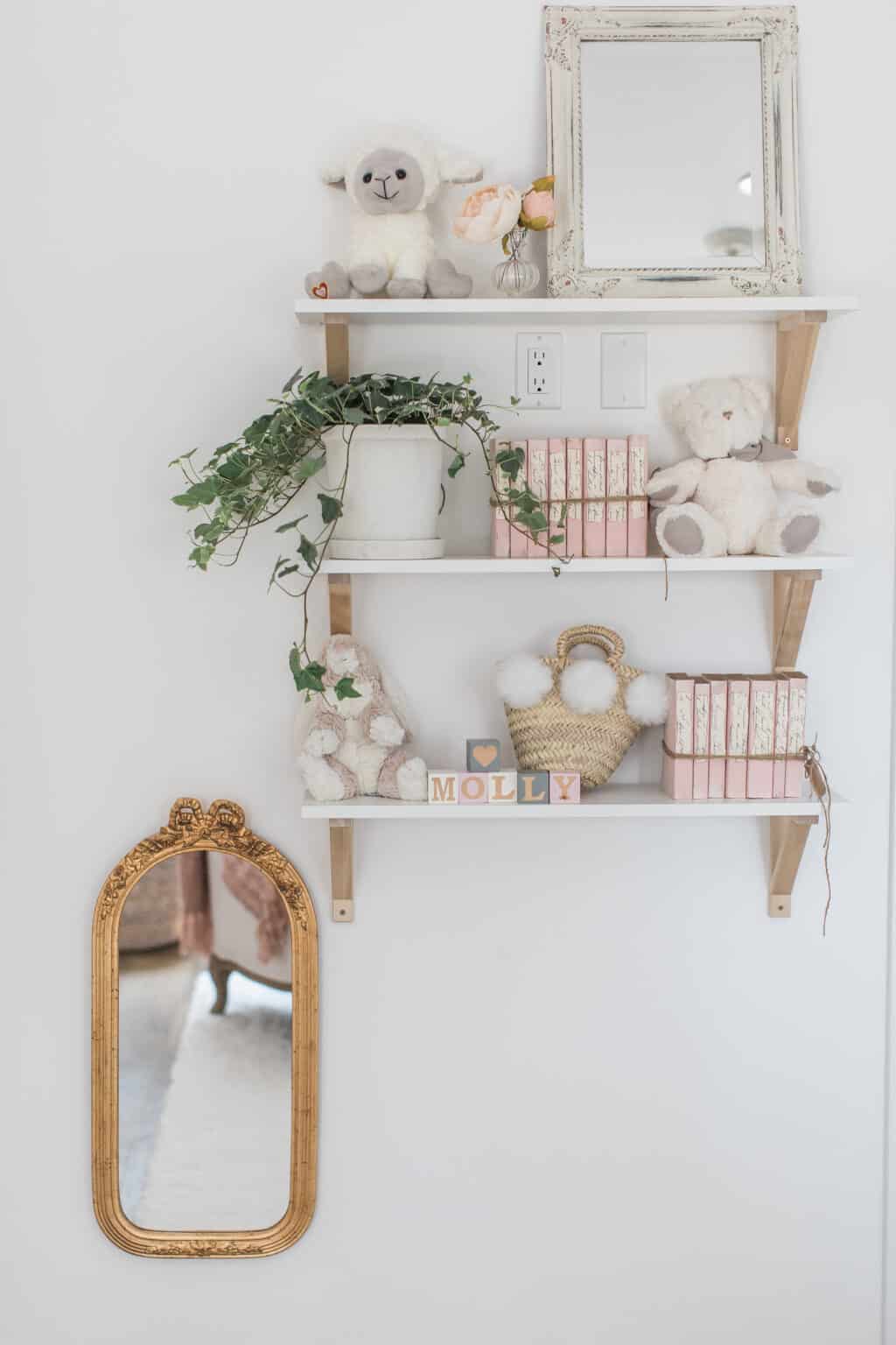 Nursery Shelf Decor Ideas You Will Love arinsolangeathome