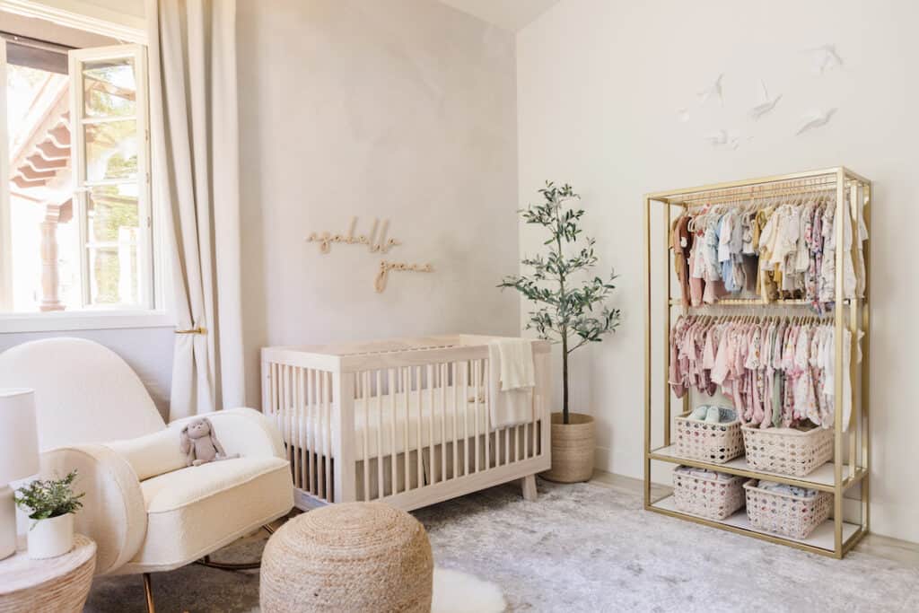 Baby girl hot sale nursery inspiration