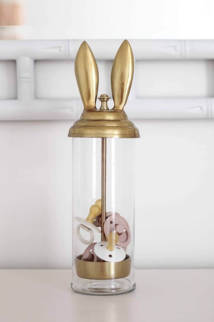 The Emily & Meritt Brass Bunny Vase