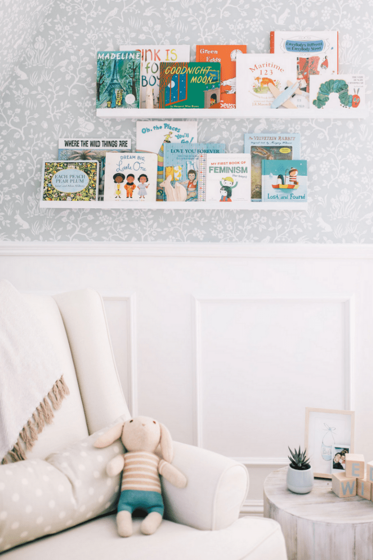 Nursery Shelf Decor Ideas You Will Love arinsolangeathome