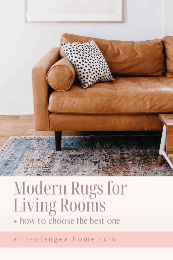 modern rugs for living room
