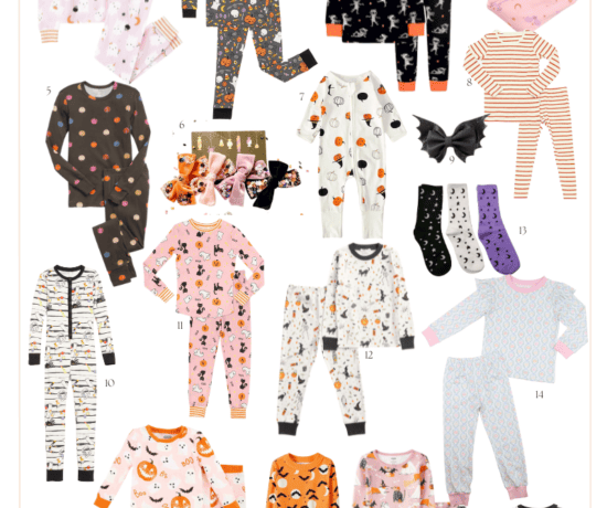 Halloween pajamas for kids and the family