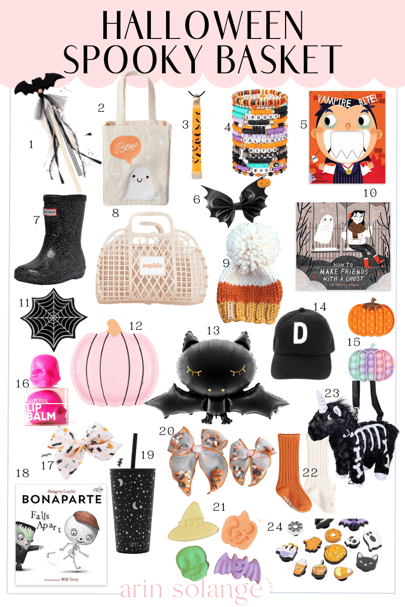 Spooky basket ideas store for her