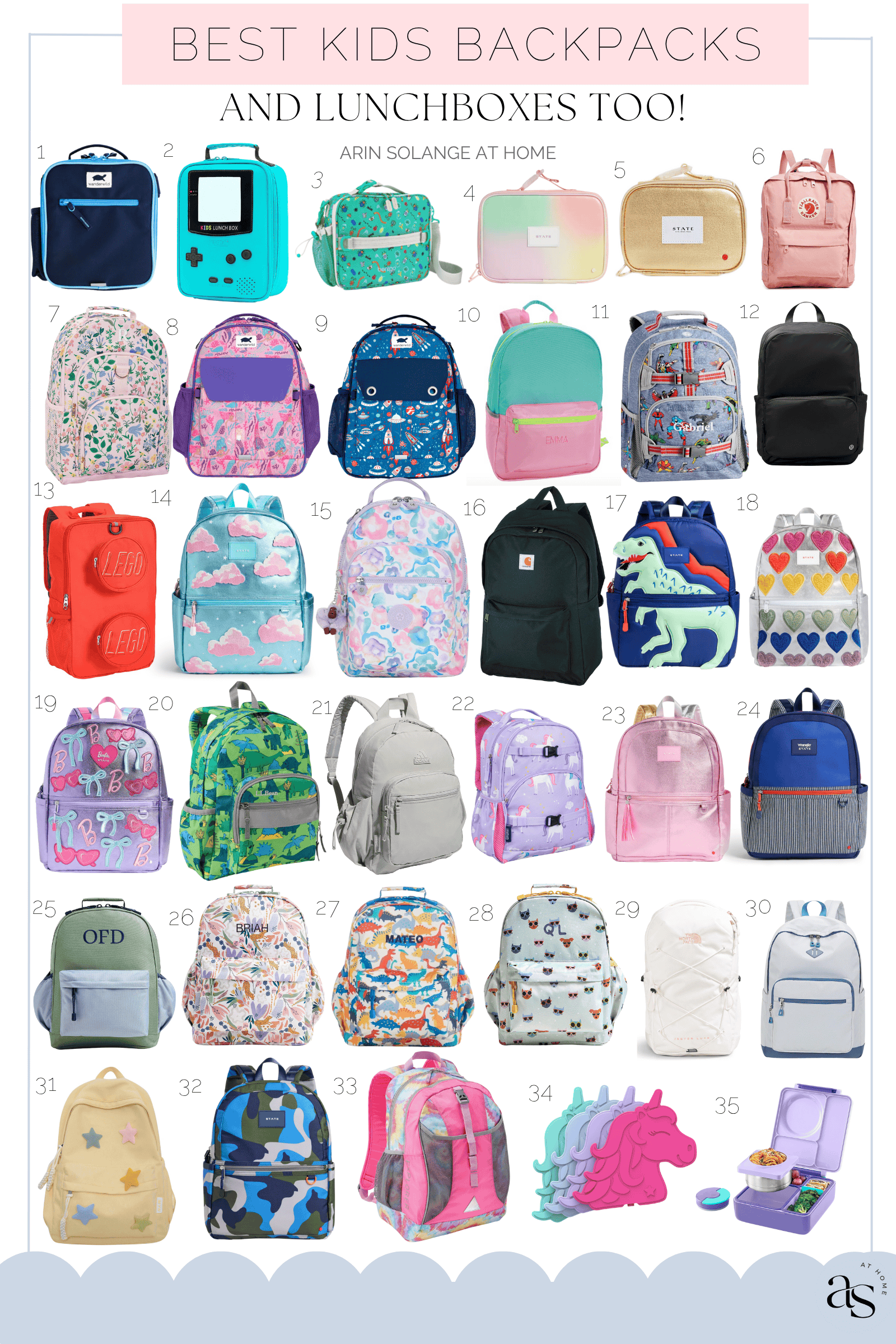 Best Kids Backpacks for All Kids - arinsolangeathome Best Kids Backpacks for All Kids - arinsolangeathome
