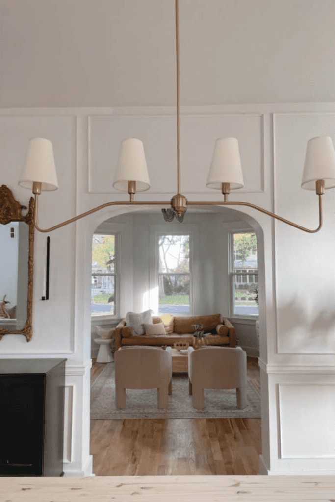 How Picture Frame Moulding Transformed our Dining Room 